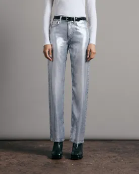 Alex Liquid High-Rise Straight Pants