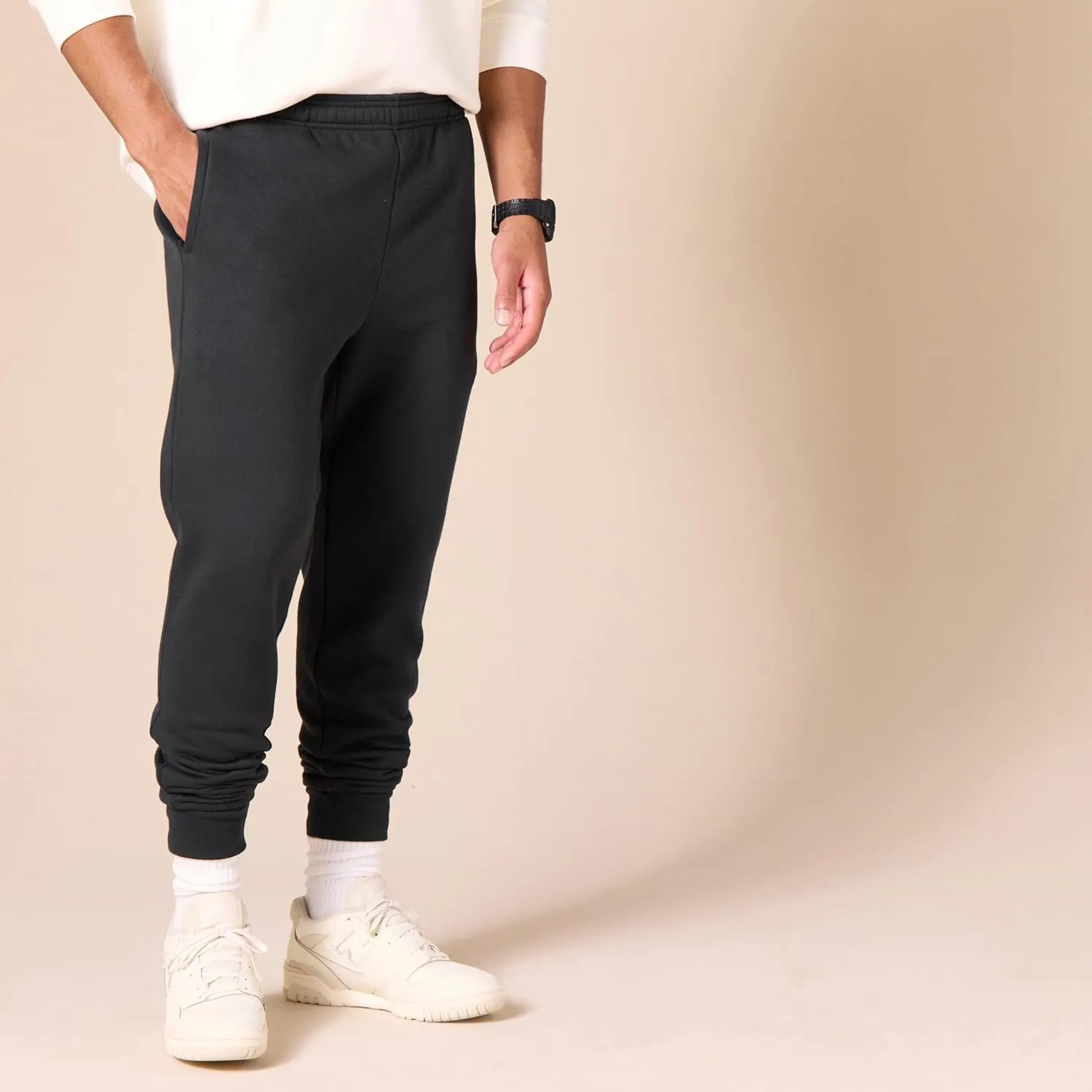 Amazon Essentials Men's Joggers Sweatpants, Fleece, Comfortable Fit