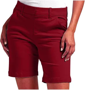Bermuda Shorts for Women Stretchy Dressy Casual High Waisted Lounge Short Pants Straight Leg Hiking Vacation Outfits Bermuda Shorts for Women Stretchy Dressy Casual High Waisted Lounge Short Pants Straight Leg Hiking Vacation Outfits