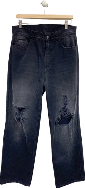 Black Distressed Jeans W 24-28