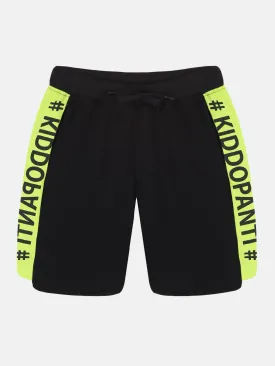 Boys Cut & Sew Knee Length Shorts