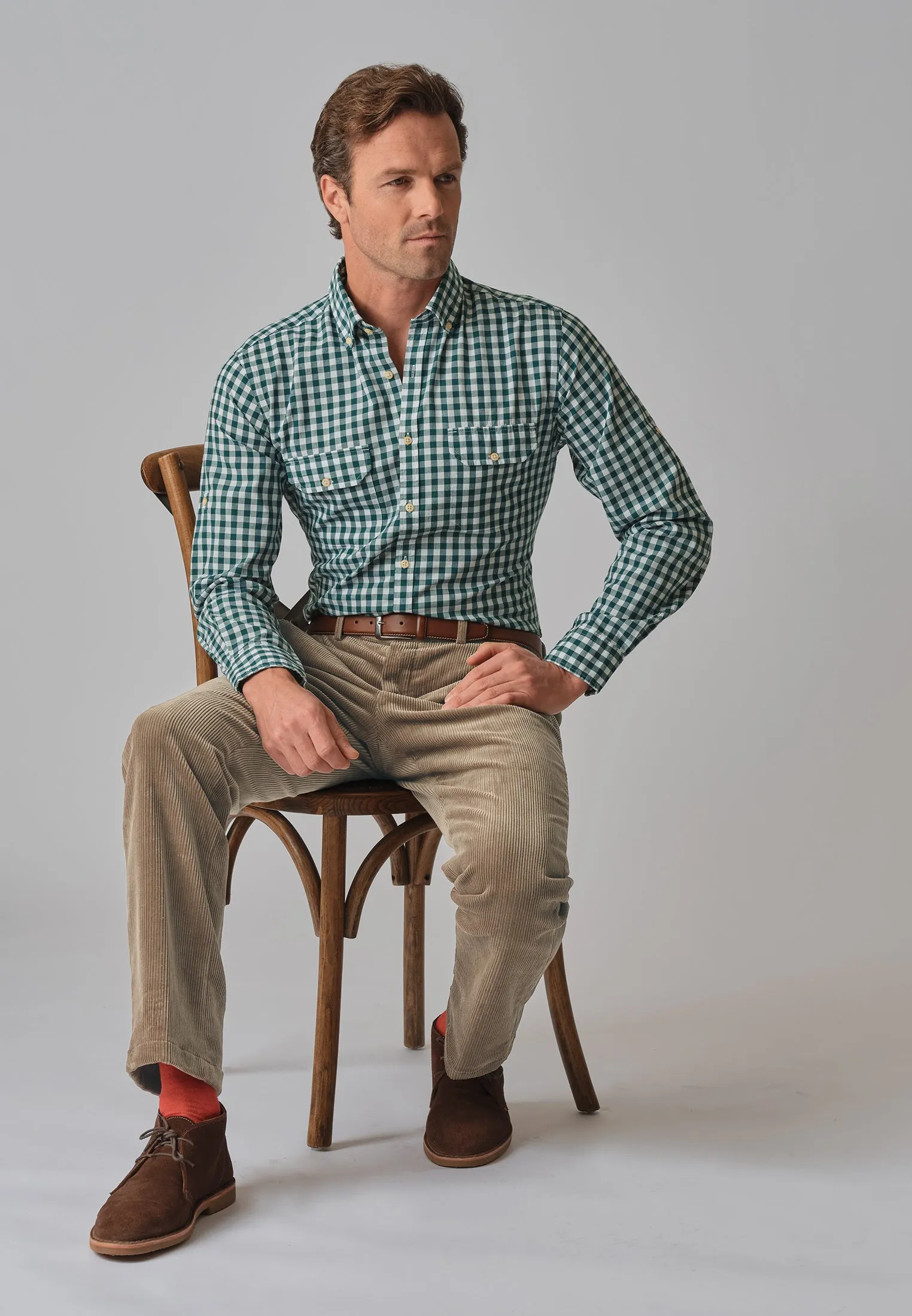 Brook Taverner Elroy Cord Trousers Bg R