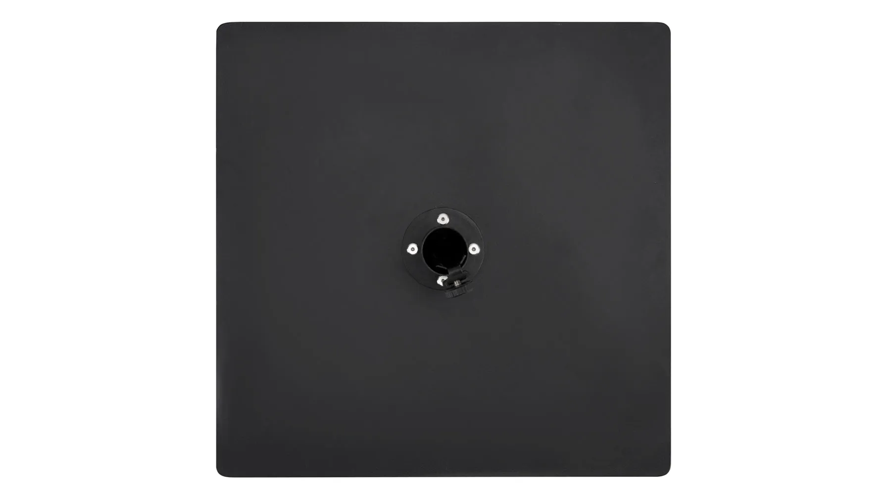 Capri Outdoor Umbrella Base, Grey Steel