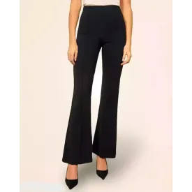Classic Cotton Lycra Solid Trouser for Women