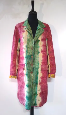 Cotton Kantha 'Classic' Jacket - Medium (40" Bust)