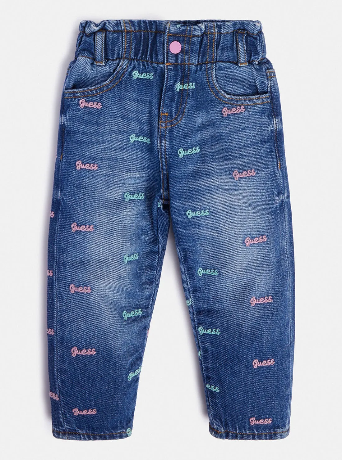 Denim Pastel Logo Pants (2-7)
