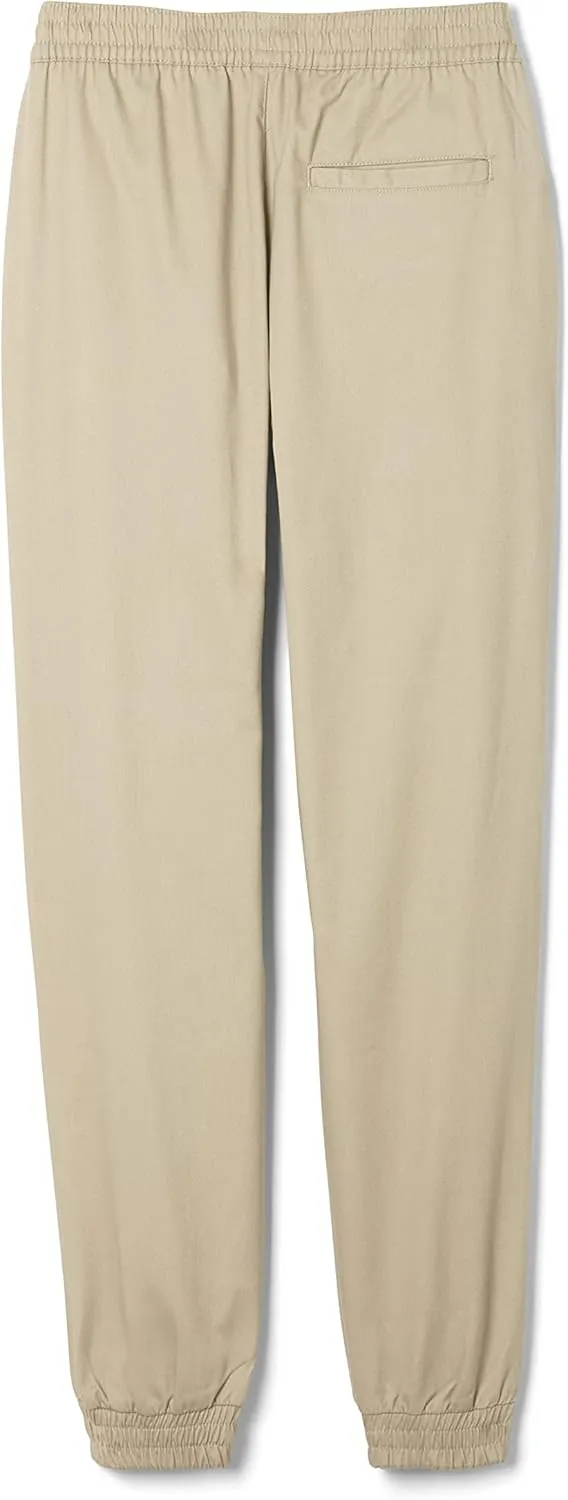 French Toast Boys' Pull-on Twill Jogger Pants