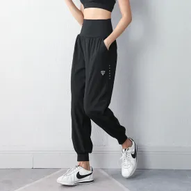 High Waist Tapered Casual Sweatpants