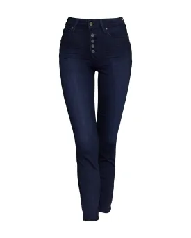 Hoxton Ankle Button Fly Pants