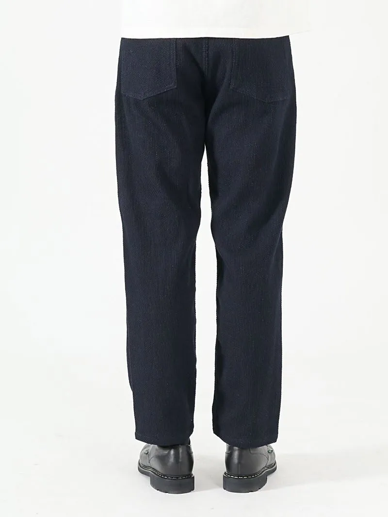 Japan Blue Sashiko Wide Tapered Pants