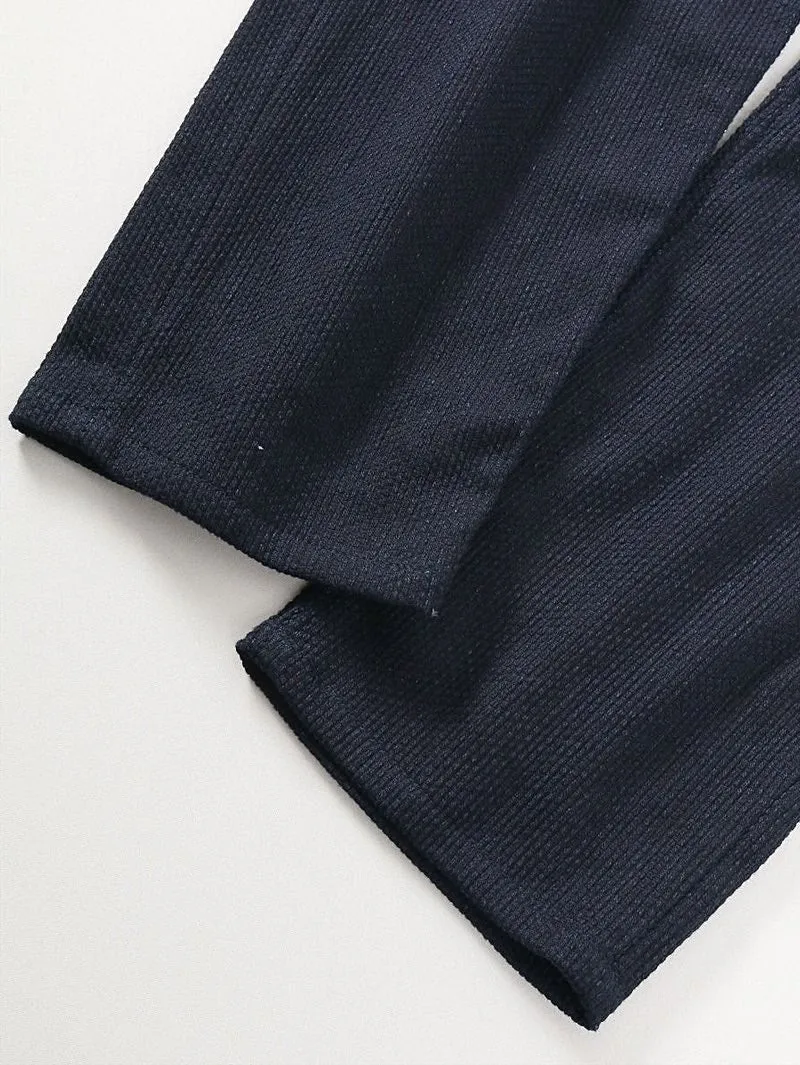 Japan Blue Sashiko Wide Tapered Pants