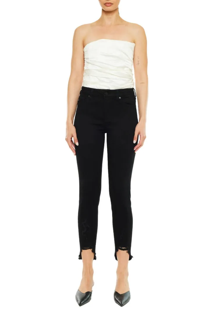 Kancan - Women's High Rise Ankle Skinny Jeans - KC8395-NV