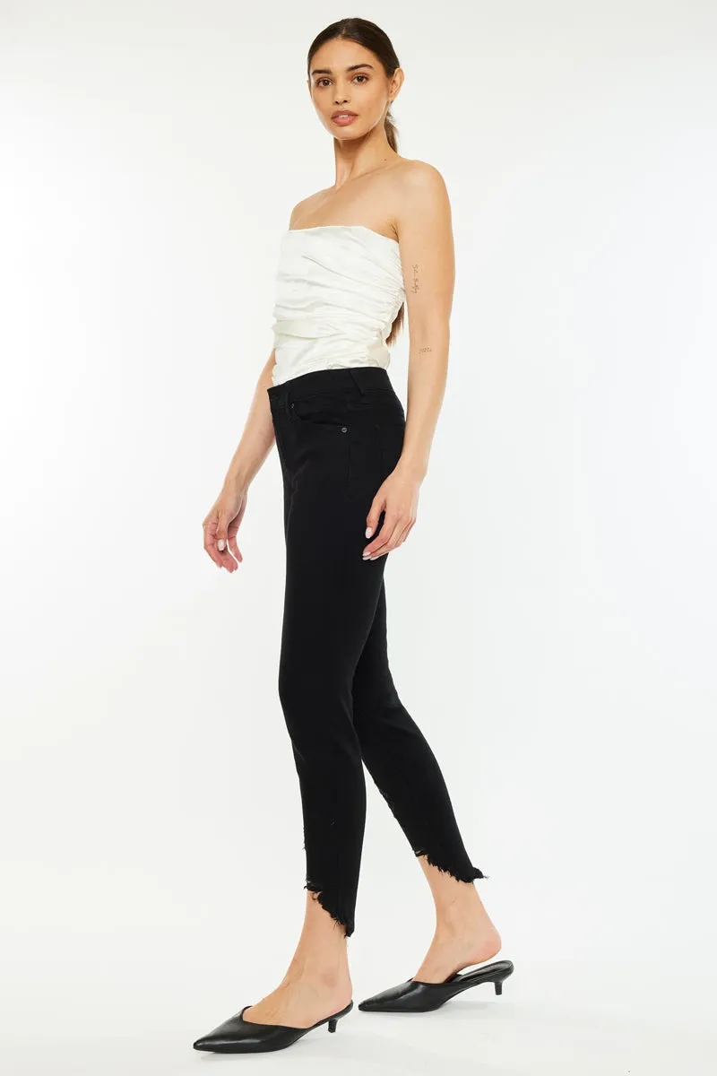 Kancan - Women's High Rise Ankle Skinny Jeans - KC8395-NV