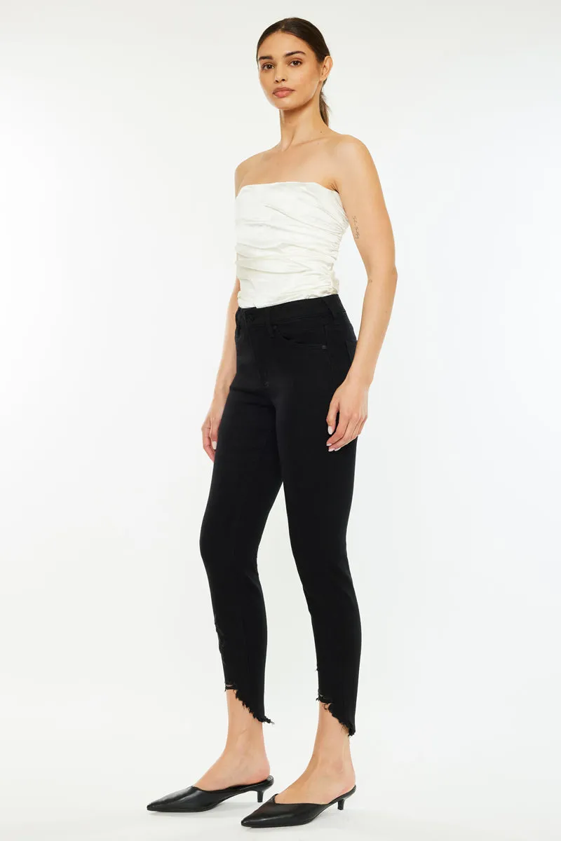 Kancan - Women's High Rise Ankle Skinny Jeans - KC8395-NV