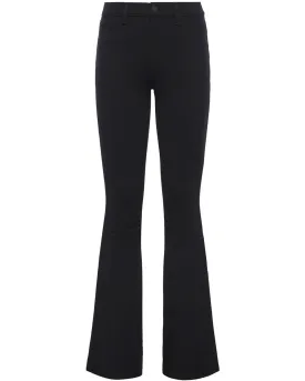 Marty High Rise Flare Jean in Black