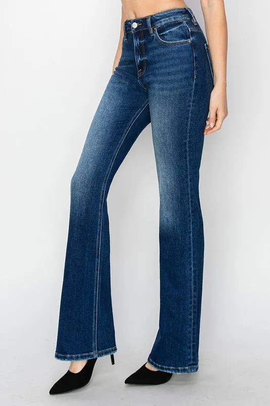 Risen High Rise Bootcut Jeans - Relaxed Fit