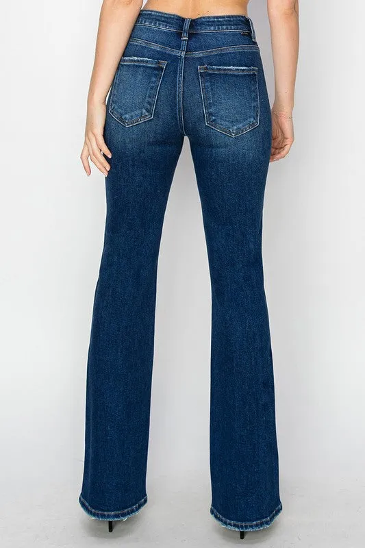 Risen High Rise Bootcut Jeans - Relaxed Fit