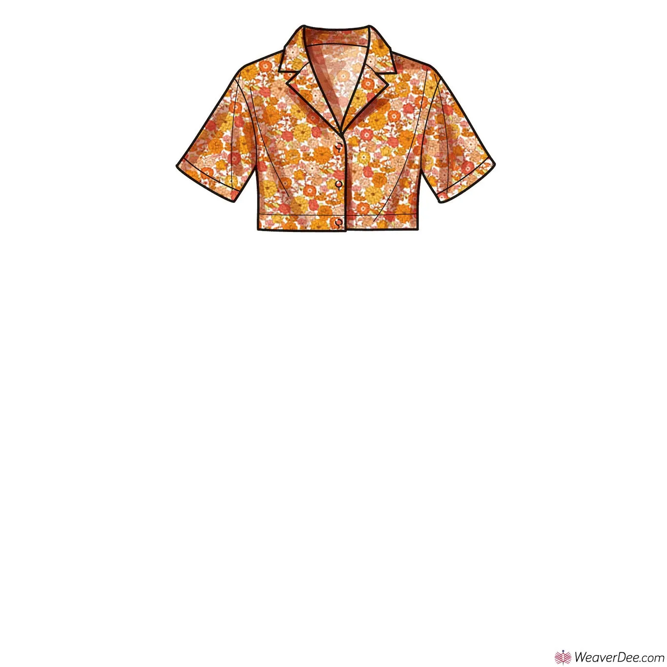Simplicity Pattern S9610 Misses' Set of Tops, Cropped Pants & Shorts