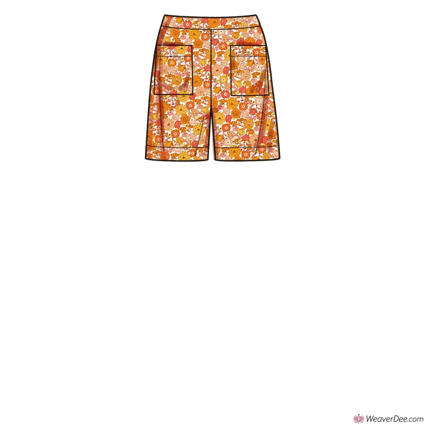 Simplicity Pattern S9610 Misses' Set of Tops, Cropped Pants & Shorts
