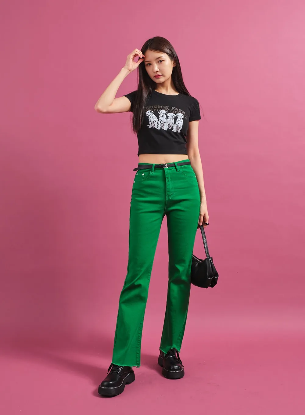 Super Saturated Straight Leg Pants CY17