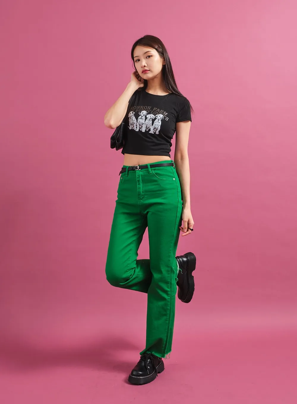 Super Saturated Straight Leg Pants CY17