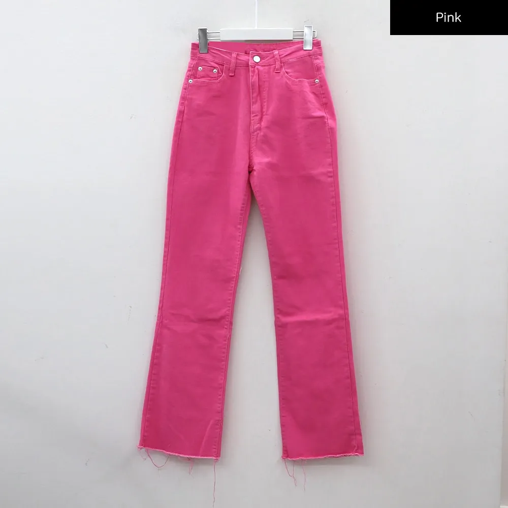 Super Saturated Straight Leg Pants CY17