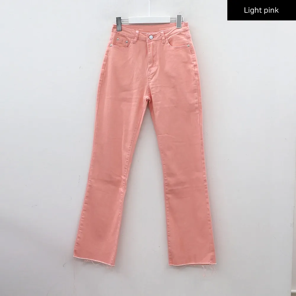 Super Saturated Straight Leg Pants CY17
