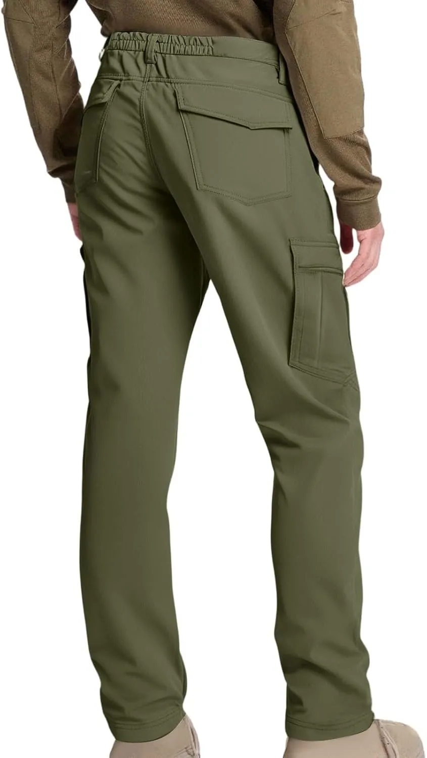 Tactical Cargo Pants for Men Slim Fit Water Resistant Quick Dry Travel Pants Wrinkle Free Work Outdoor Hiking Trousers