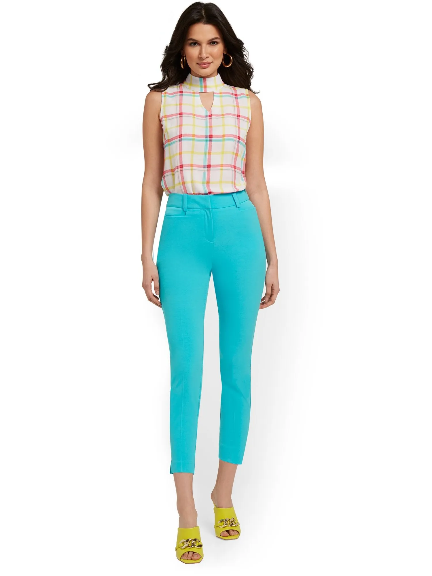 Tall High-Waisted Capri Pant - Essential Stretch
