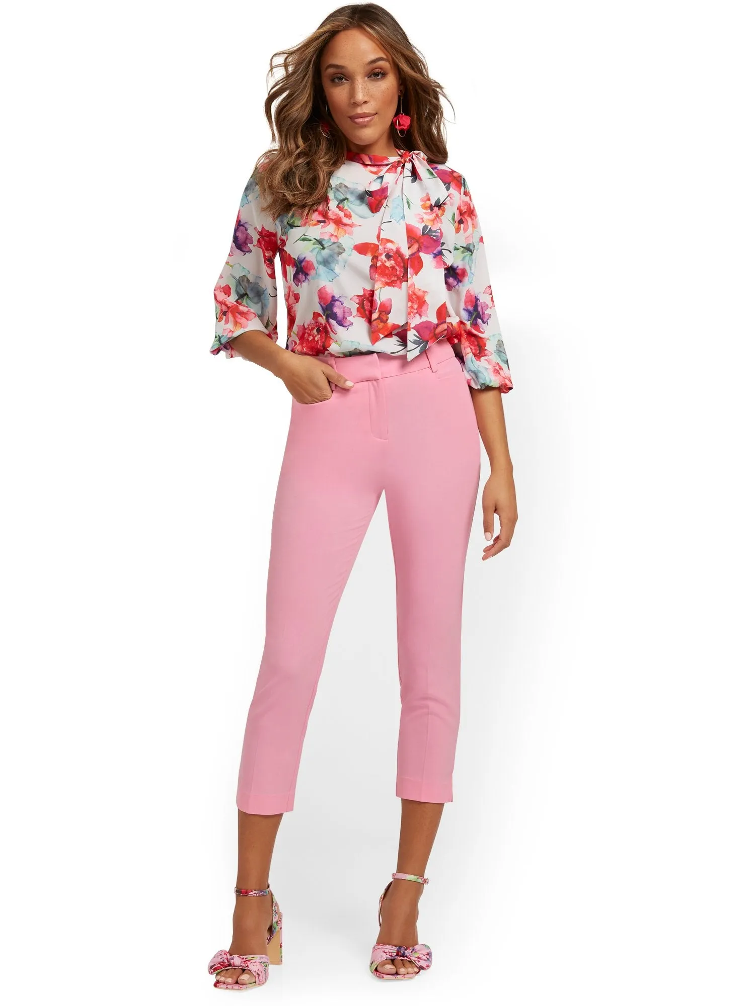 Tall High-Waisted Capri Pant - Essential Stretch