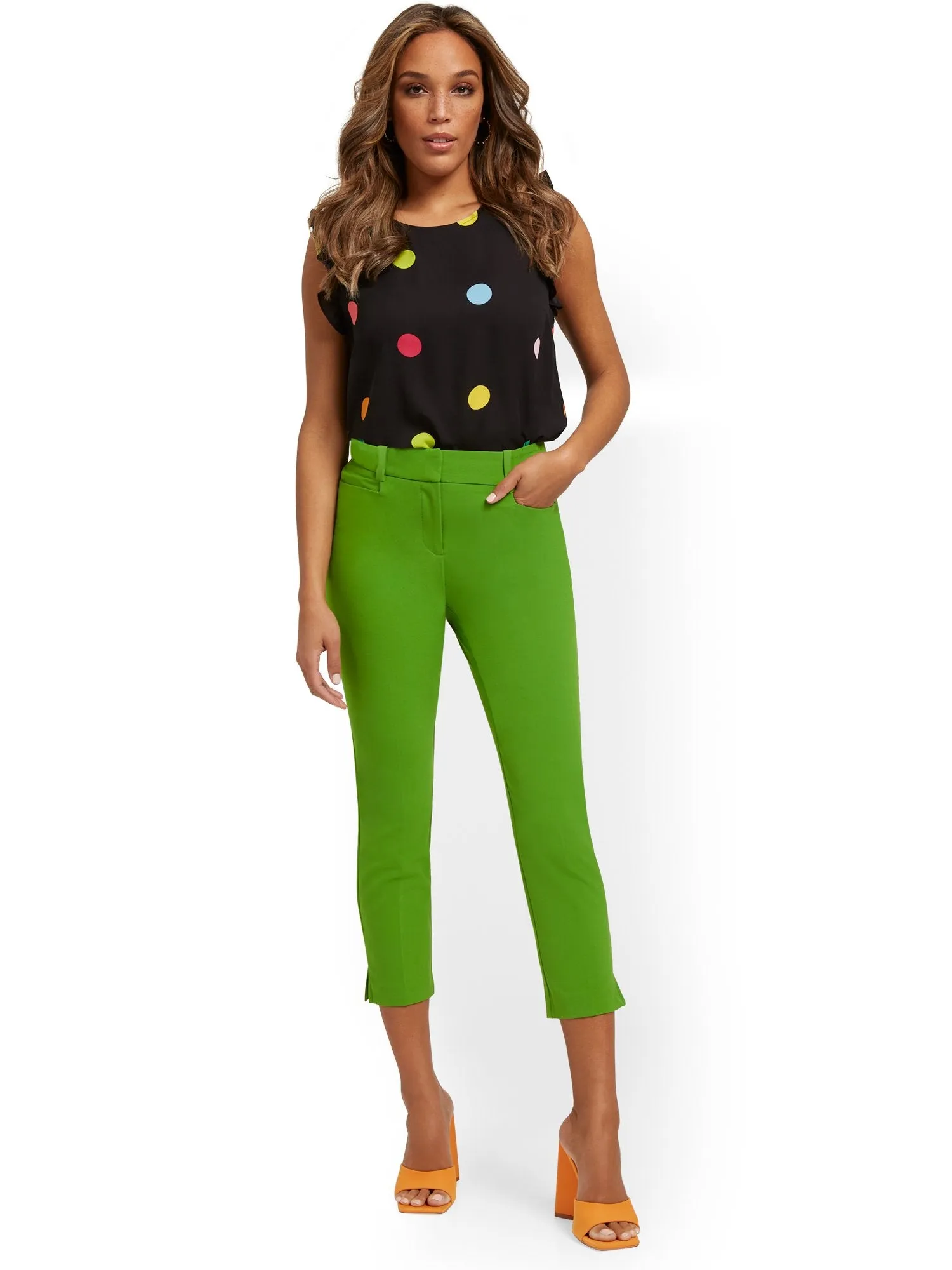 Tall High-Waisted Capri Pant - Essential Stretch