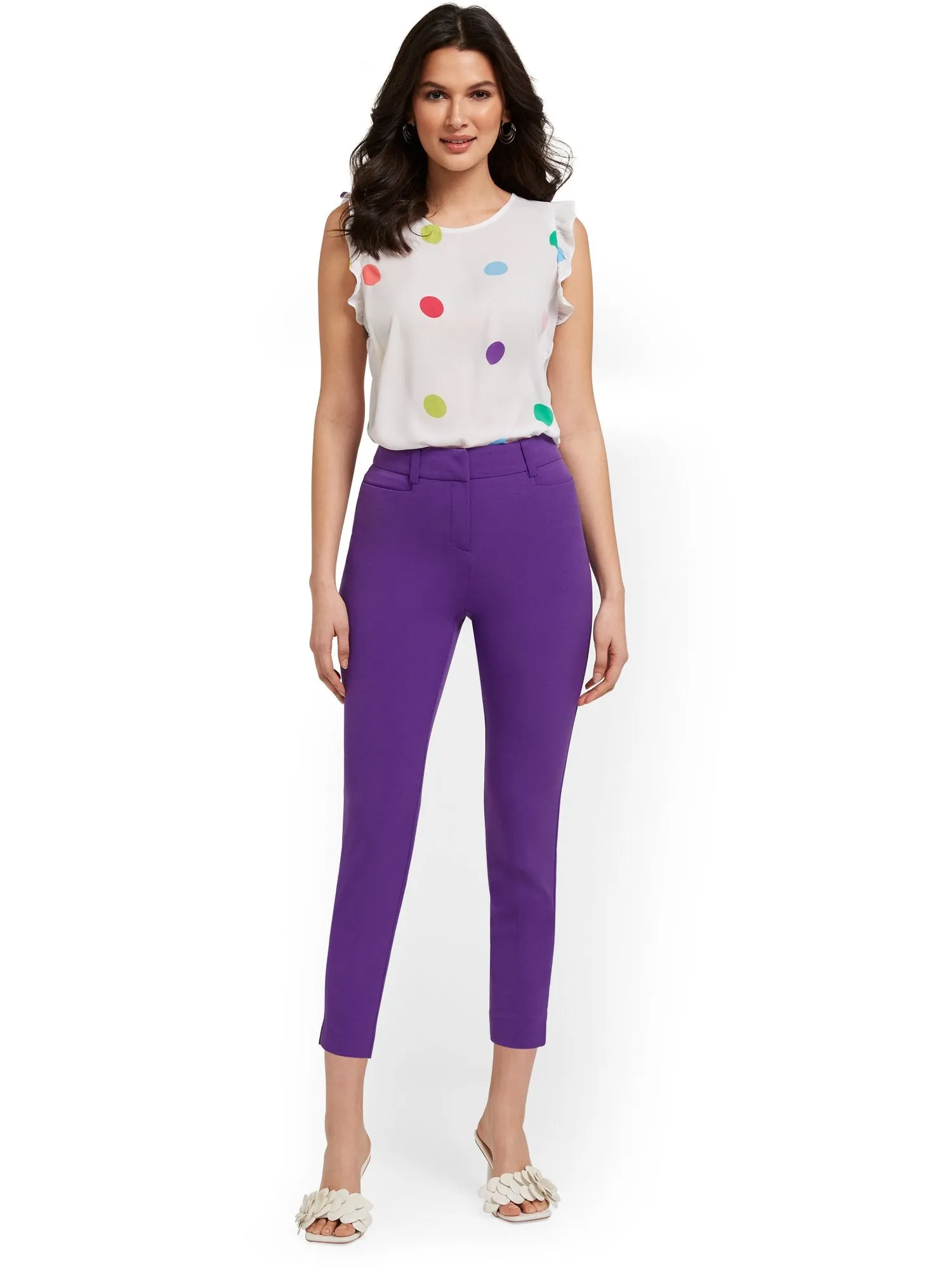 Tall High-Waisted Capri Pant - Essential Stretch