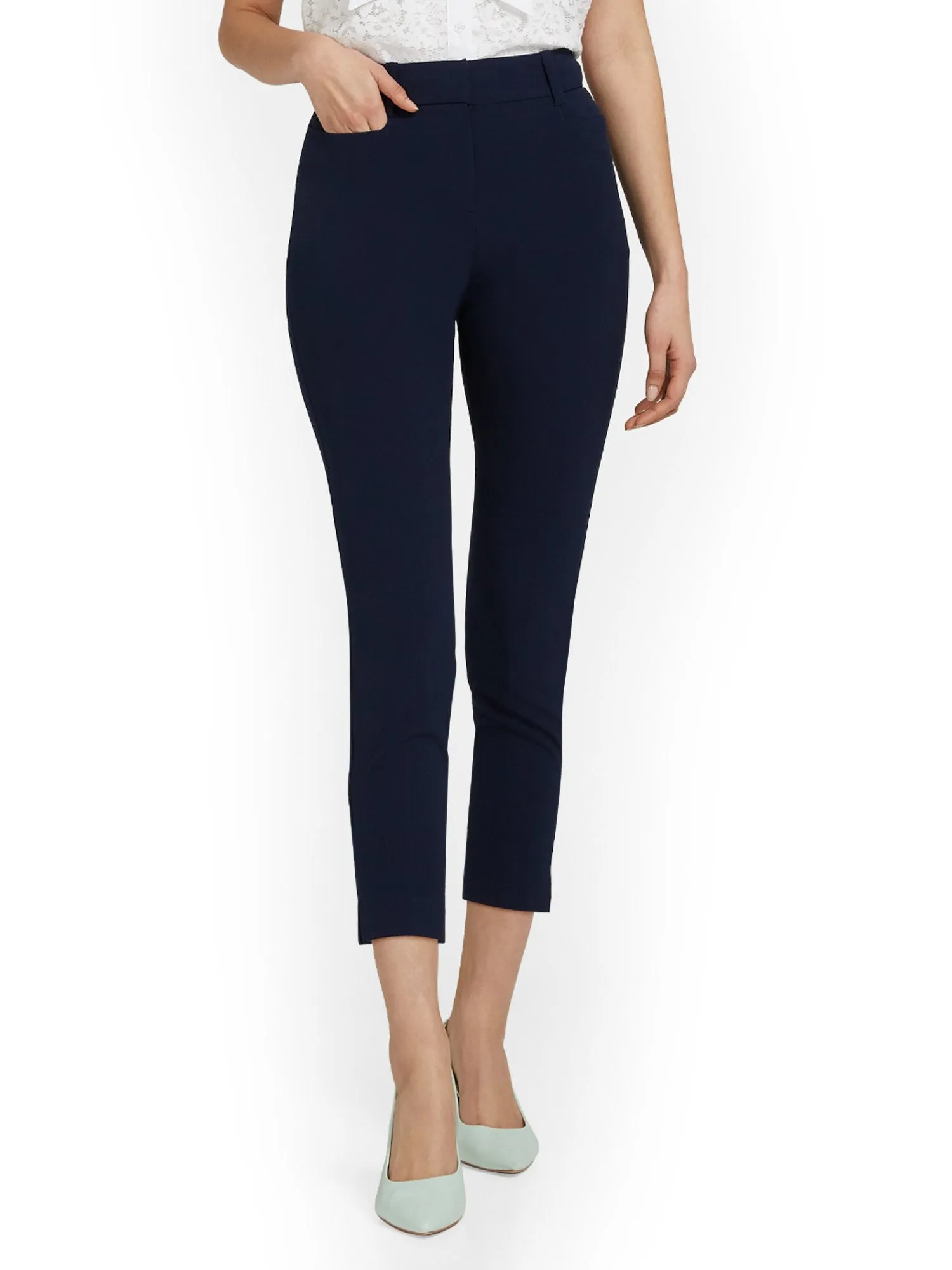 Tall High-Waisted Capri Pant - Essential Stretch