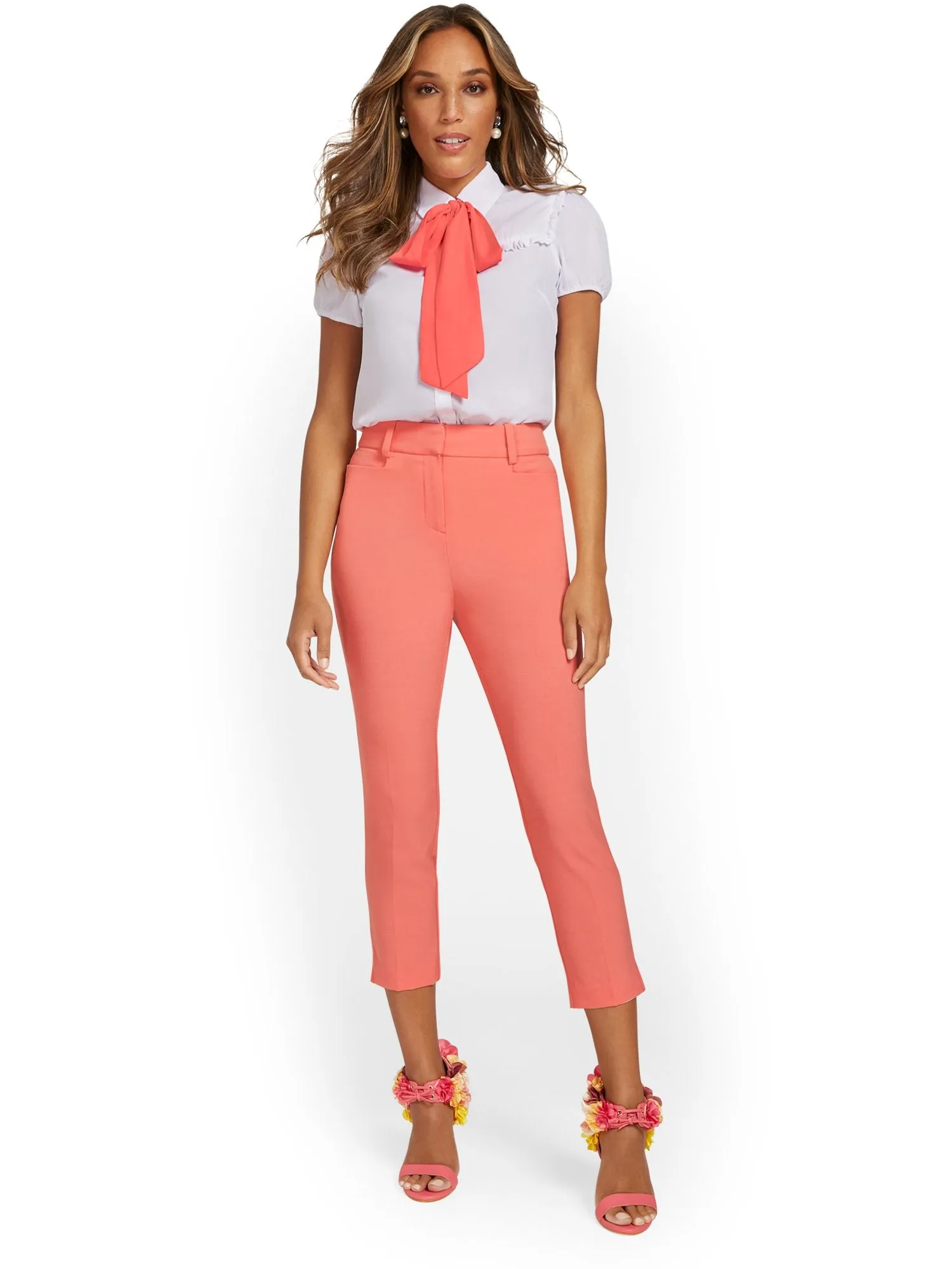 Tall High-Waisted Capri Pant - Essential Stretch