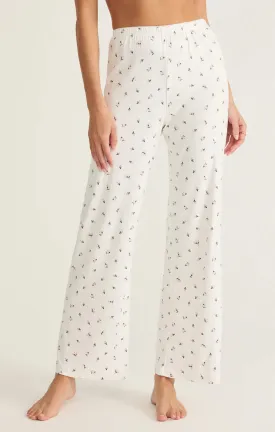 Vintage Ditsy Floral Pointelle Pant
