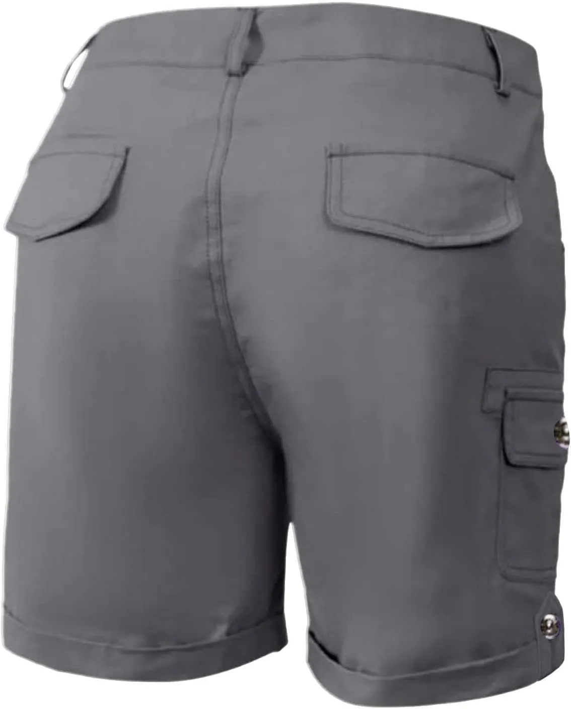 Womens Cargo Hiking Shorts Summer Casual High Waist Lightweight Cargo Shorts Althletic Workout Short with Pockets
