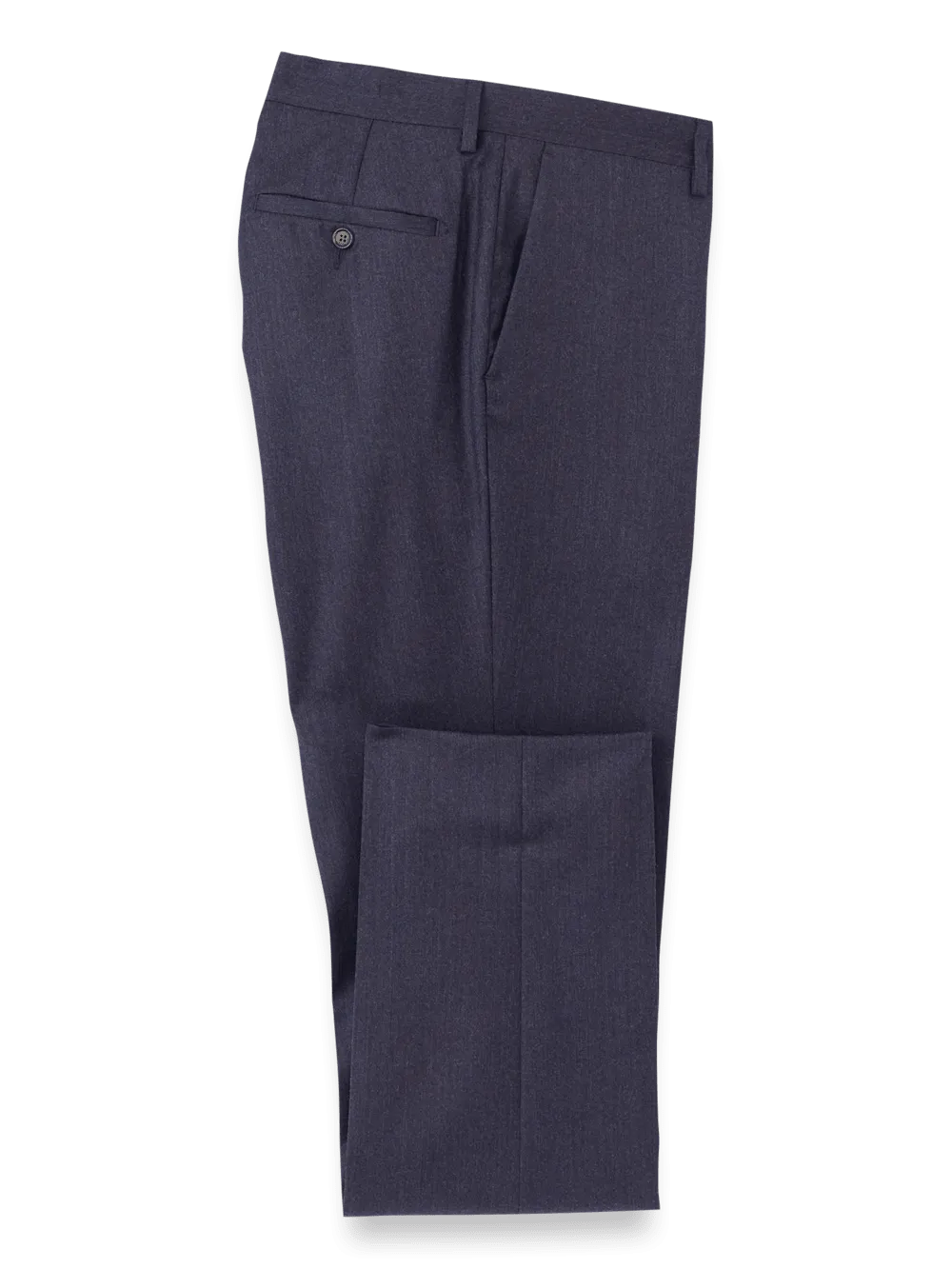 Wool Flannel Pants - Purple
