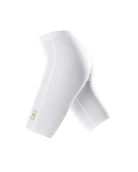 Youth Female White Knee Length Short